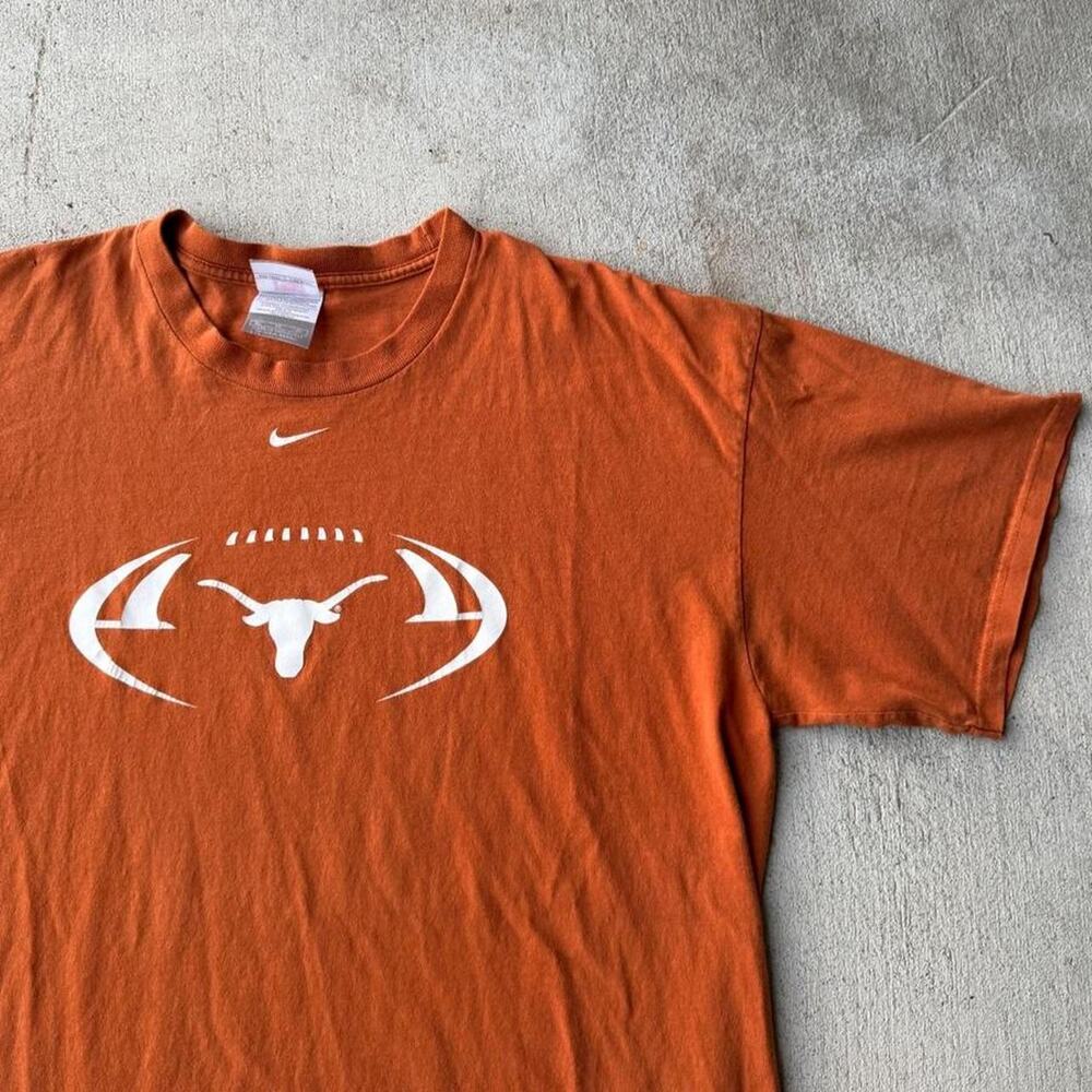 Vintage nike texas longhorns tee XL Orange
